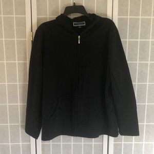 Karen Scott Zip Up Hoodie size XL